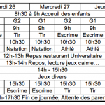 programme toussaint 2010